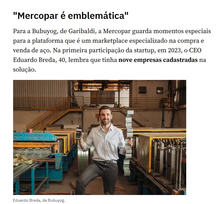 GZH - Mercopar é emblemática: a trajetória da Bubuyog na feira